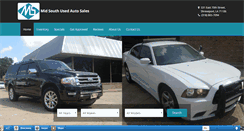 Desktop Screenshot of midsouth-usedcars.com