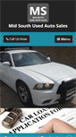 Mobile Screenshot of midsouth-usedcars.com